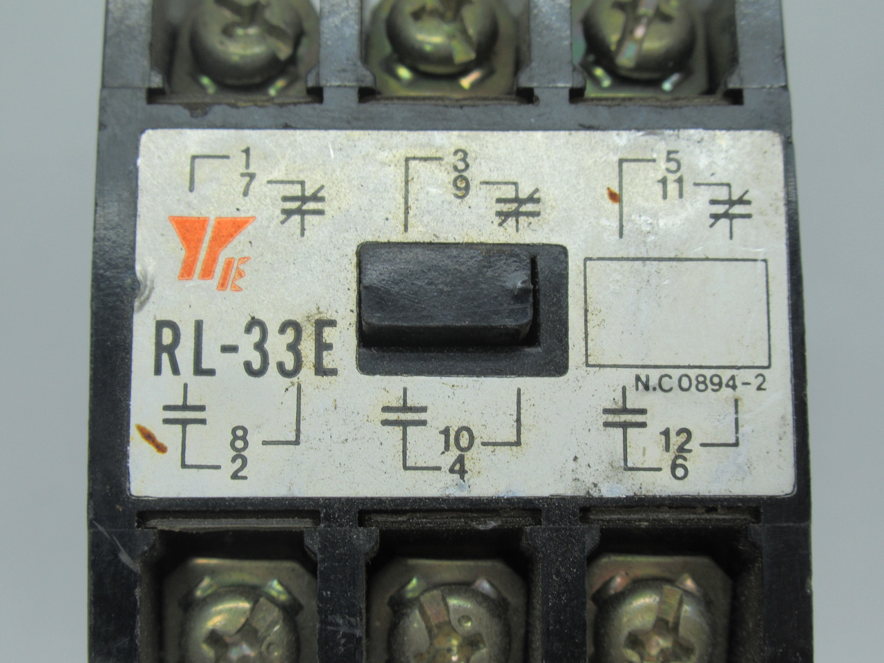 Yaskawa RL-33E Magnetic Control Relay 180-200V@50Hz 3A 3B *COSMETIC DMG* USED