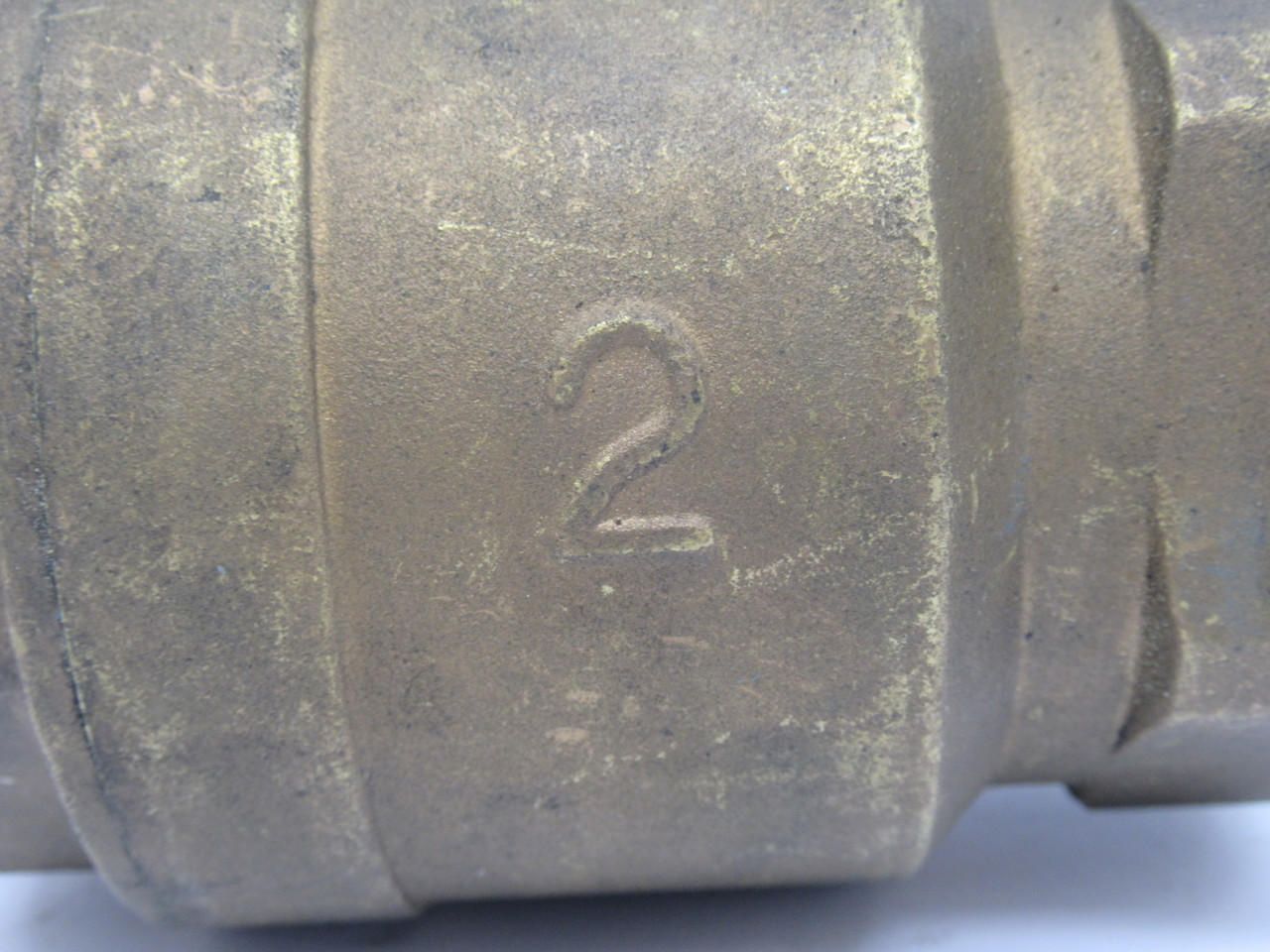 Generic 600WOG Ball Valve FF Lever 2"NPT 600WOG *DAMAGED HANDLE* USED