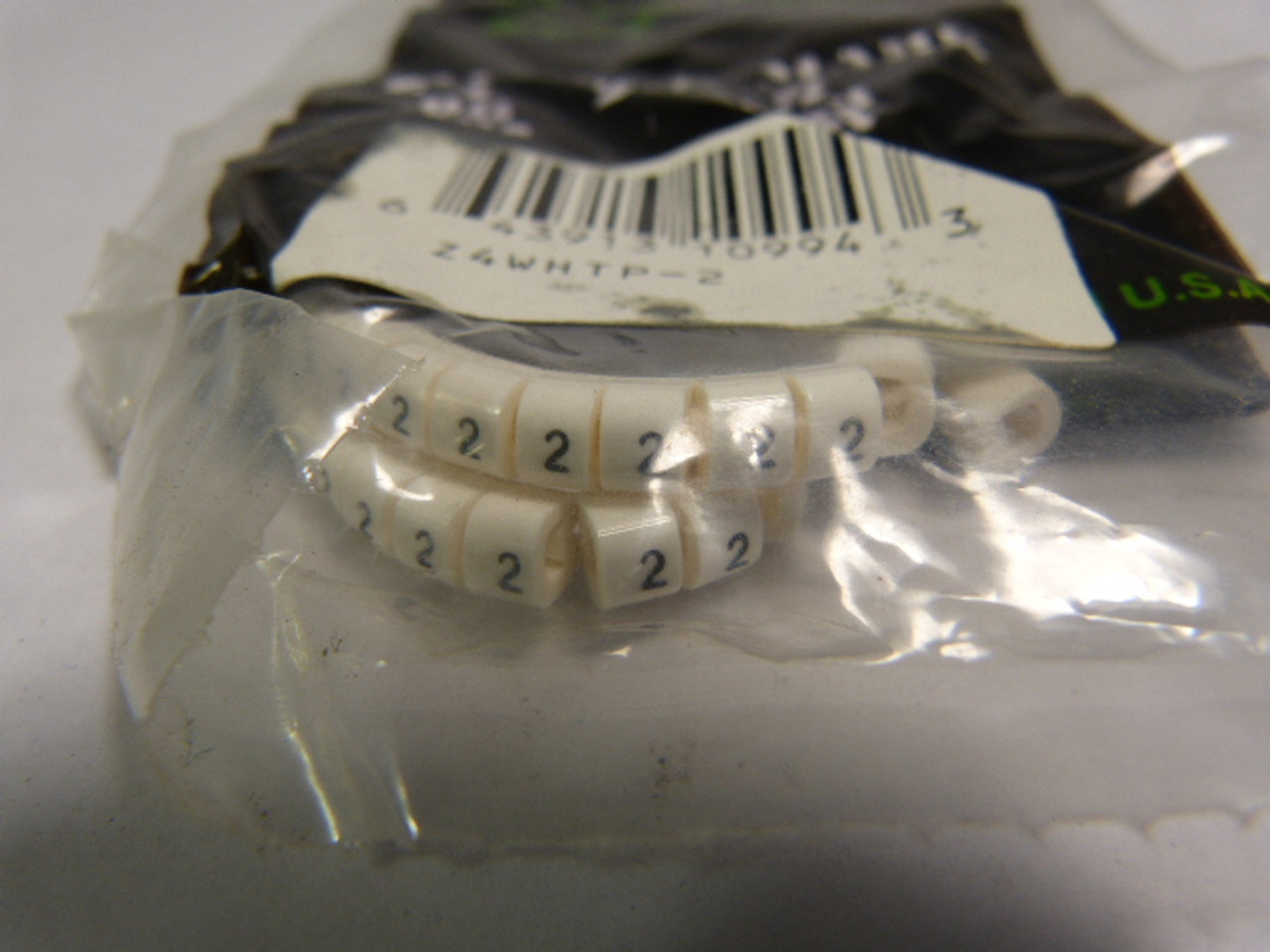 Wieland Z4-WHTP-2 Z-Type Marker #2 100 Pack ! NWB !