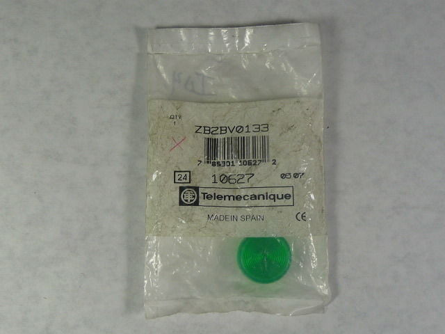 Telemecanique ZB2-BV0133 Replacement Lens for Pilot L Green ! NEW !