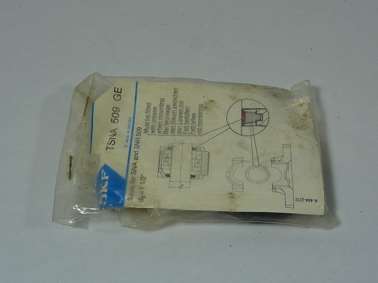 SKF TSNA 509 GE Seals for SNA and SNH 509 ! NEW !
