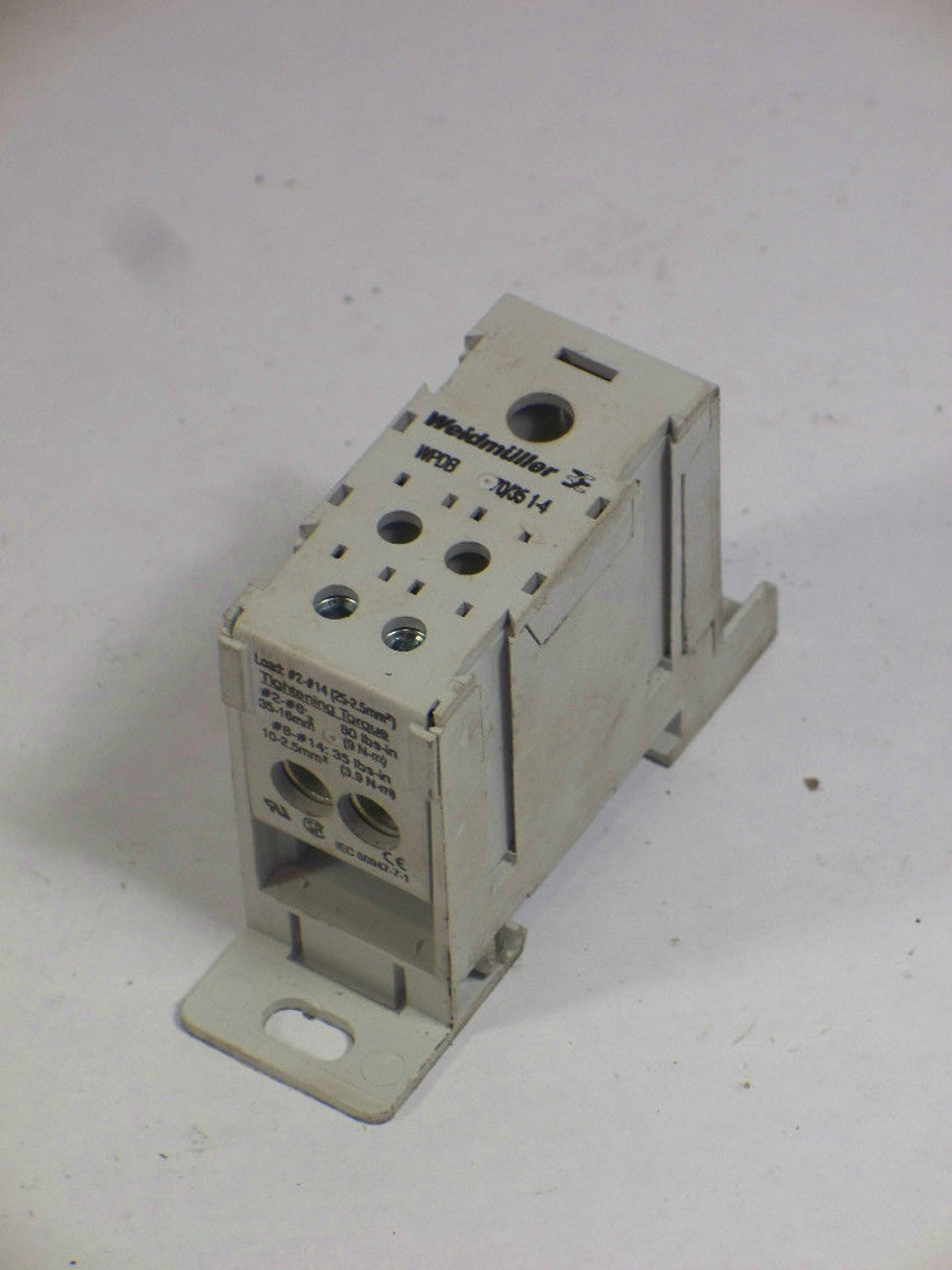 WEIDMULLER WPDB-70-35-1-4 TERMINAL BLOCK 175A USED