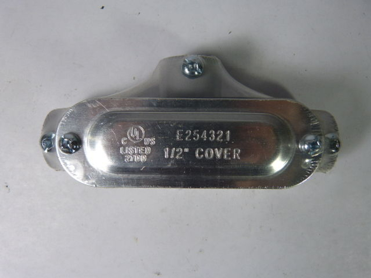 Generic E254321 Type T Conduit Body 1/2" with Cover NOP