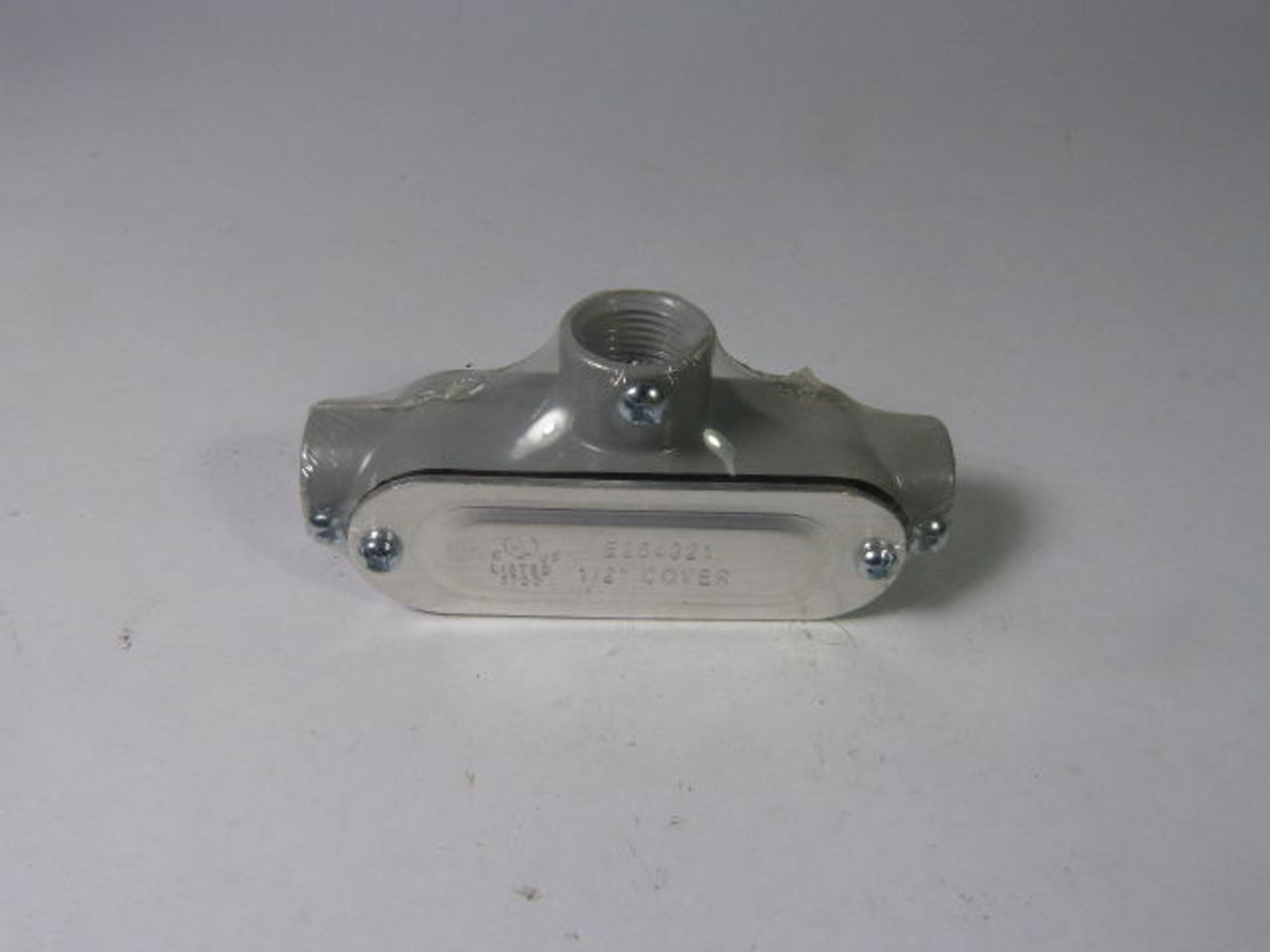Generic E254321 Type T Conduit Body 1/2" with Cover NOP