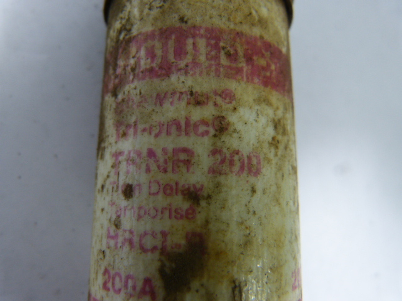 Gould Shawmut TRNR-200 Dual Element Fuse 200A 250V USED