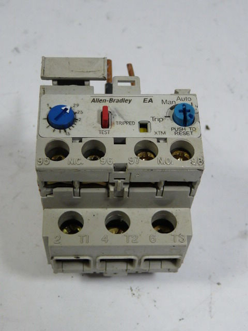 Allen-Bradley 193-EA4DB Overload Relay Automatic/Manual Reset 1.0-2.9A  USED