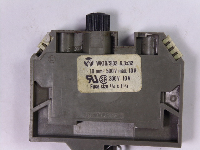 Wieland WK10/Si32 Grey Terminal Block USED