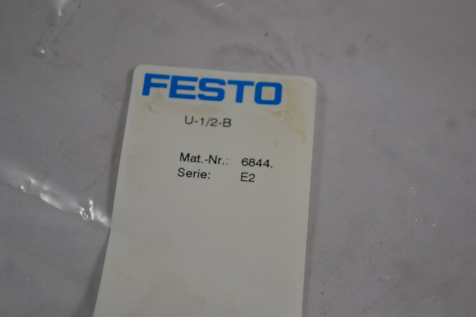 Festo U-1/2-B 6844 Pneumatic Silencer ! NWB !