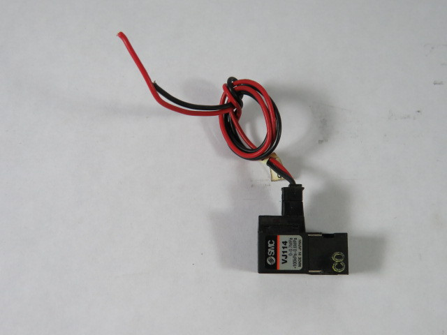 SMC VJ114 Solenoid Valve Coil 24VDC 0-7MPa USED - Industrial Automation ...