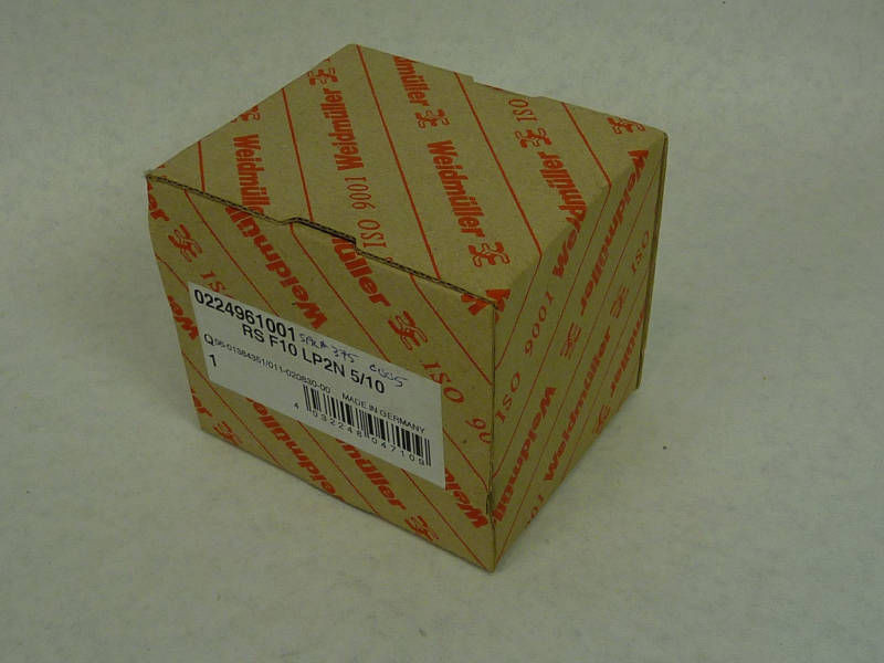 Weidmuller RS F10 LP2N 5/10 Interface ! NIB !
