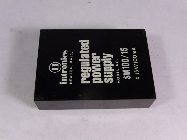 Intronics SM100/15 Power Supply 15V 100mA USED