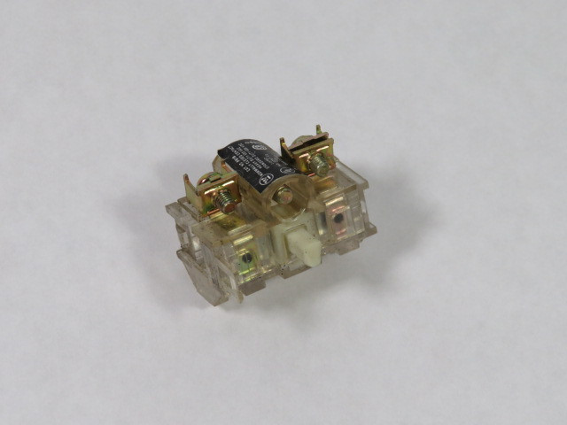 Westinghouse PB1B Contact Block 1NC Clear USED