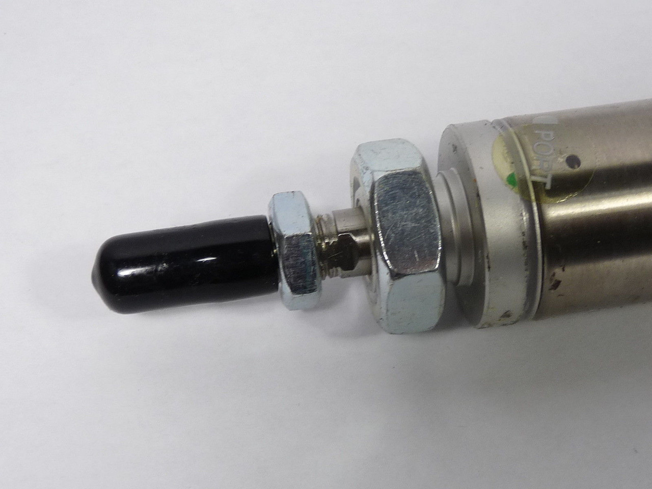 SMC NCMB125-0200CS-XC6 Stainless Steel Air Cylinder 1-1/4" Bore USED