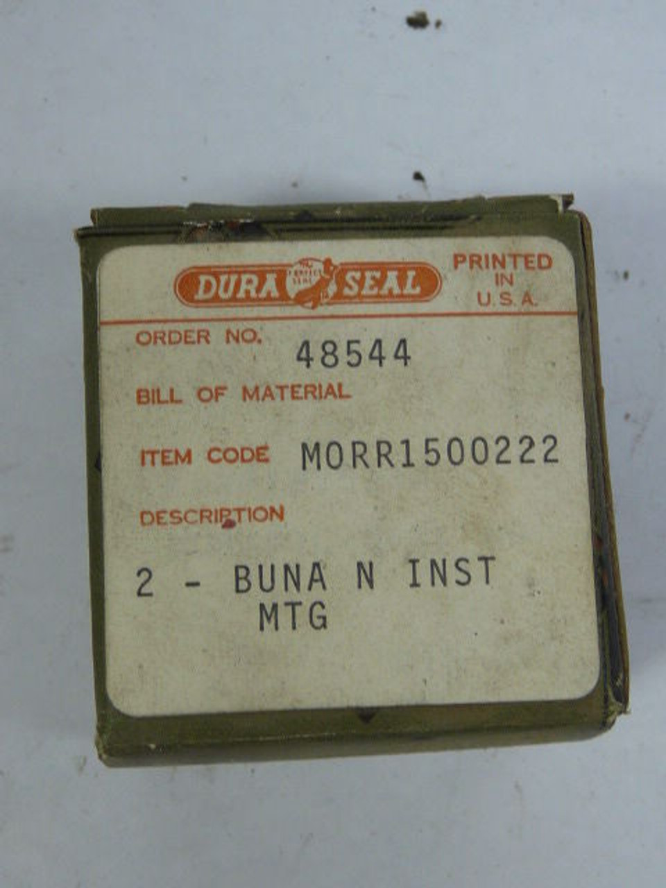 Dura Seal M0RR1500222 Seal Kit ! NEW !