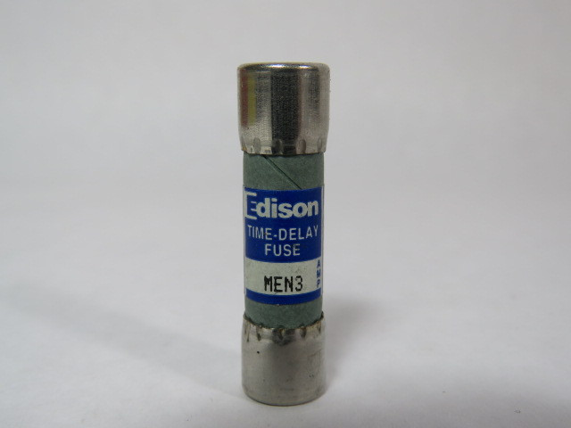 Edison MEN3 Time Delay Fuse 3A 250V USED