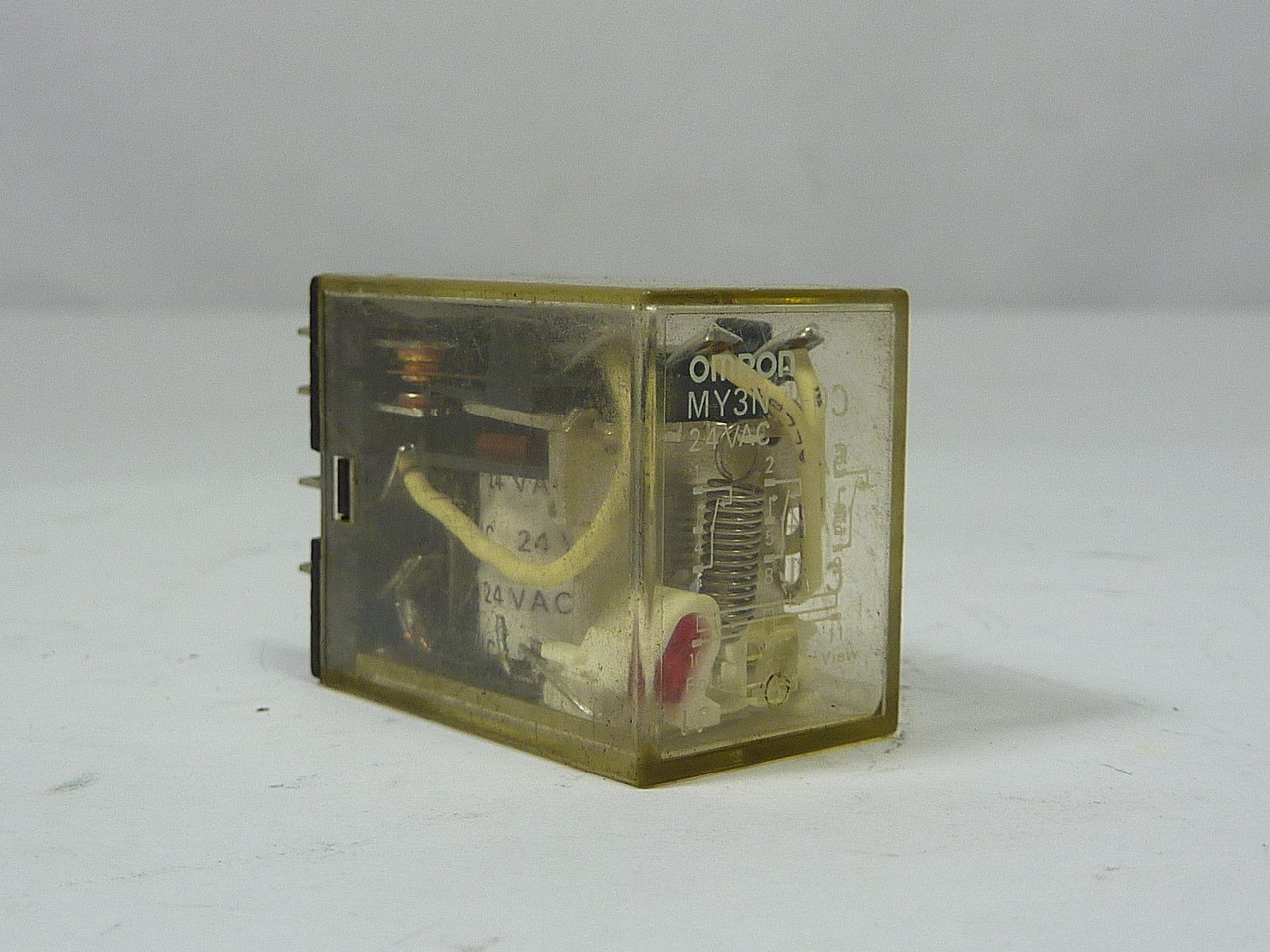 Omron MY3N-24DC Relay 11-Pin 5A 24VDC USED
