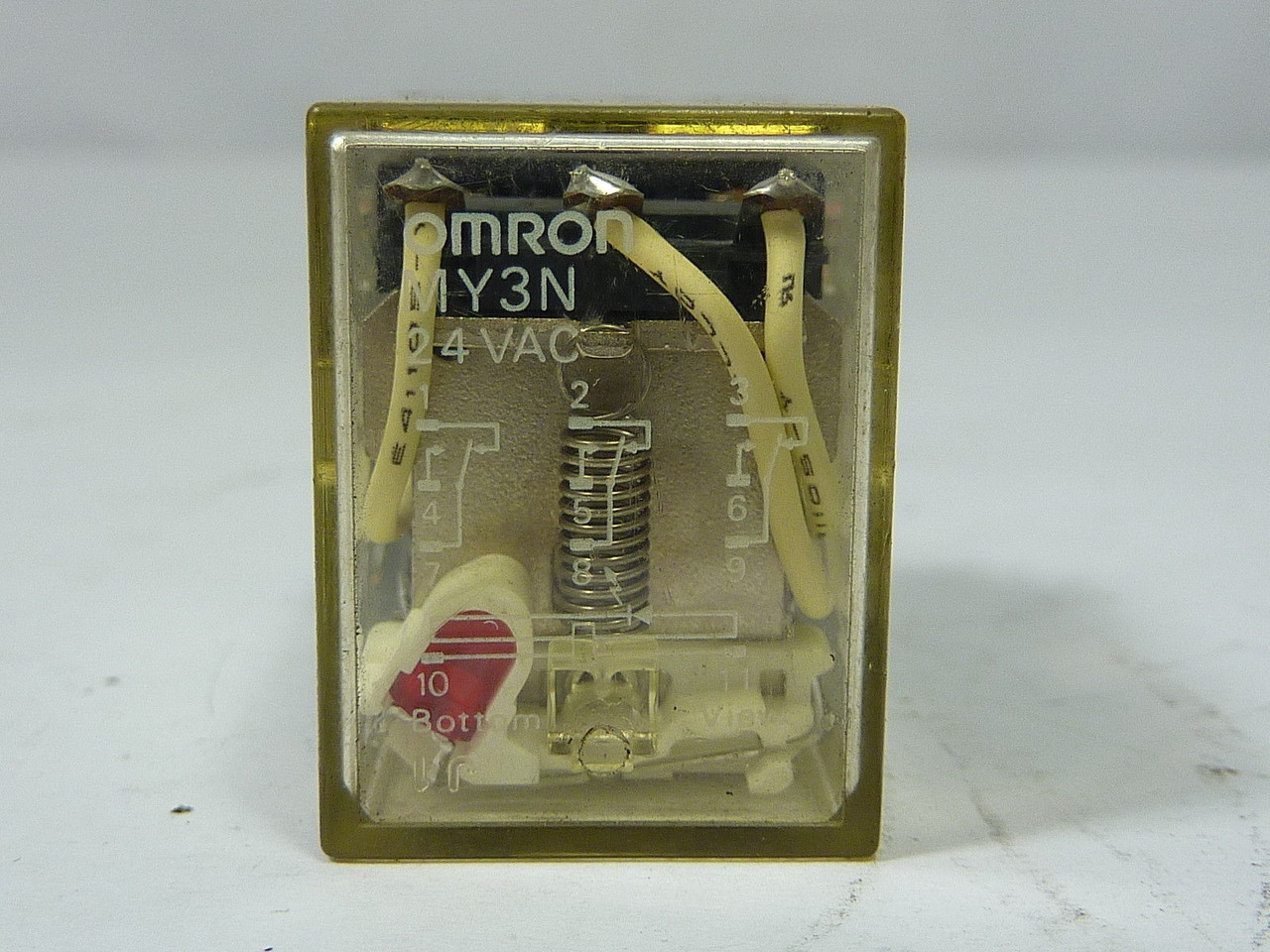 Omron MY3N-24DC Relay 11-Pin 5A 24VDC USED