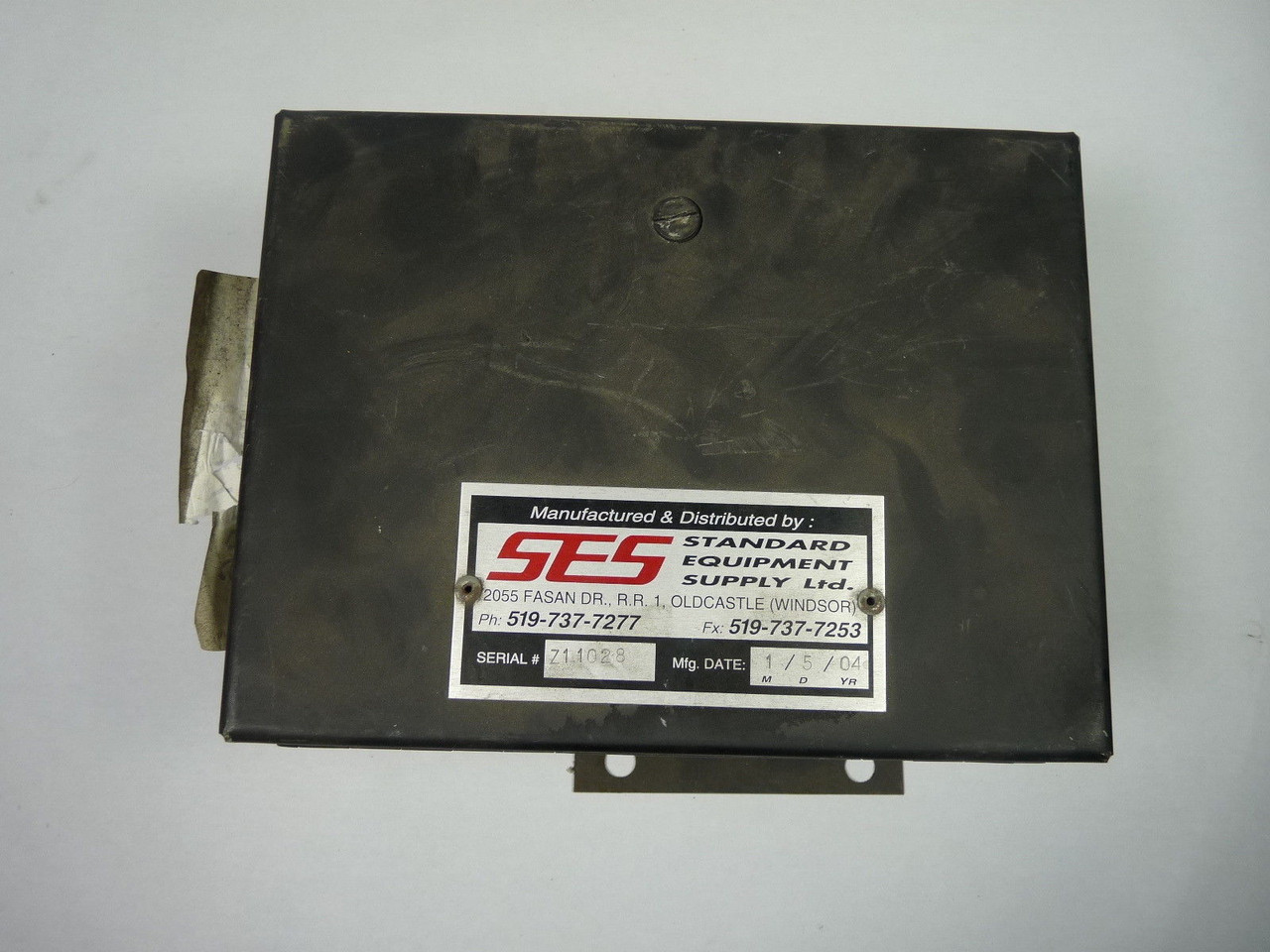 Ralston N1-080604 Small Utility Enclosure USED