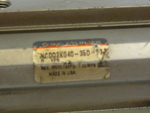 SMC NCDQ2KG40-35D-57 Compact Cylinder USED