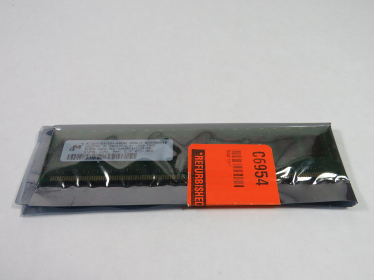 Micron Tech MT18HTF6472DY-40EB2 Ram 512MB ! RFB !
