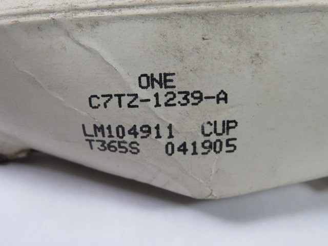 Ford C7TZ-1239-A Bearing Cup 3-1/4" OD 0.65" W ! NEW !