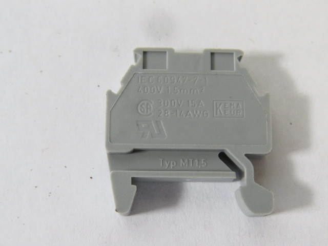 Phoenix Contact MT1.5 Miniature Terminal Block 17.5A 400V Lot Of 10 ! NOP !