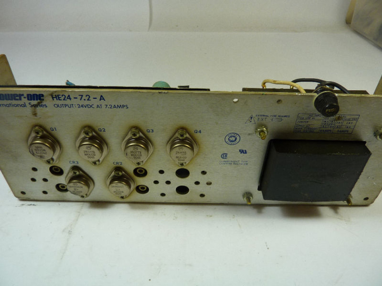 Power-One HE24-7.2-A Power Supply 24VDC USED