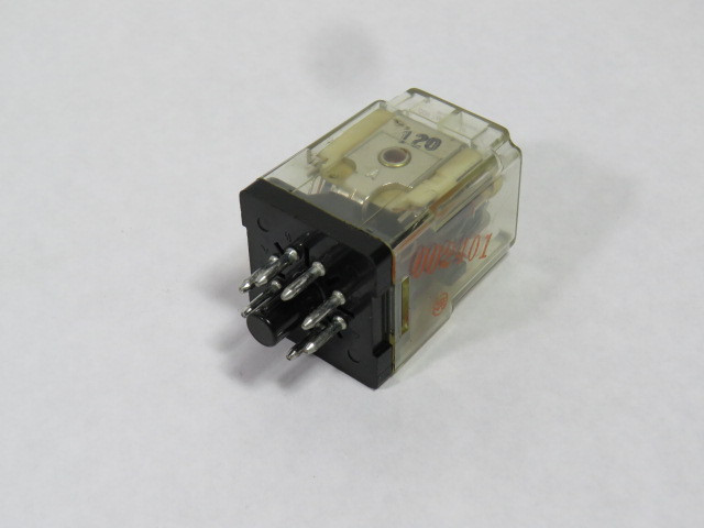 Potter & Brumfield KRPA-11AN-120 Plug-In Relay 120Vac 10A 8 Pin DPDT USED