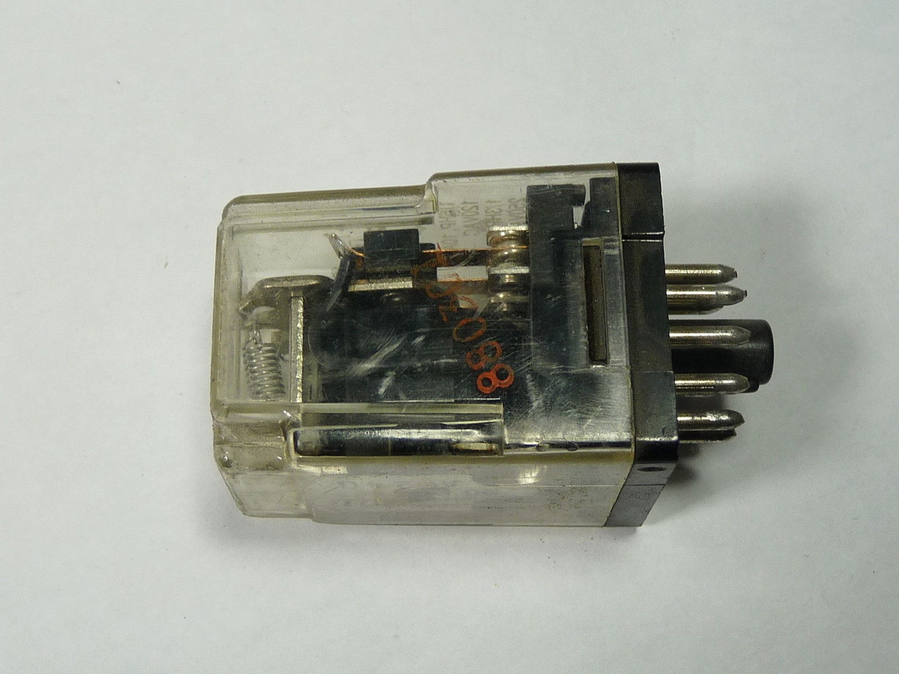 Potter & Brumfield KRPA-14AG-240 Plug-In Power Relay 10A 240VAC 3PDT USED