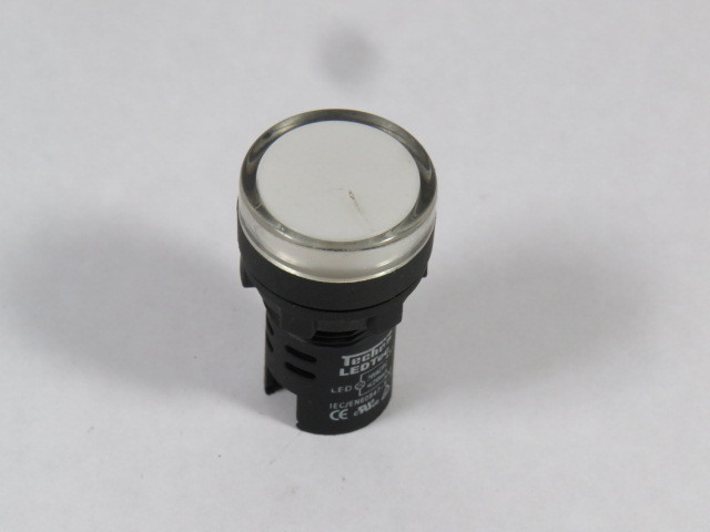 Techna LEDTECW24VAC/DC Pilot Light Barrel LED 24VAC White USED