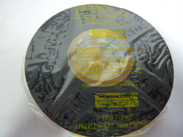 Plymouth Bishop L969 No. 2211 Linerless EPR High Voltage Tape USED