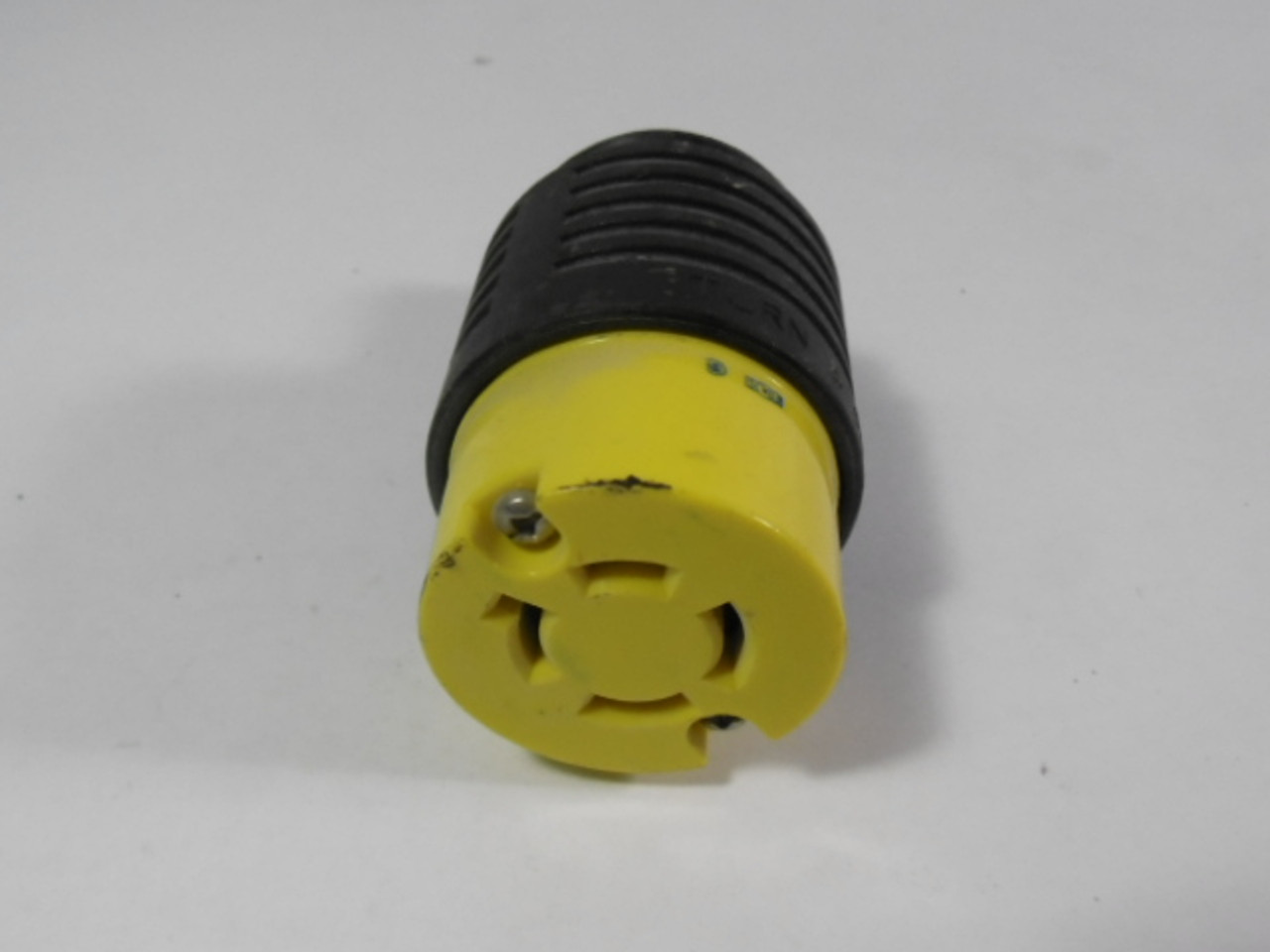 Pass & Seymour L1520-C Turnlok Connector 20A 250V 4W 3P *Missing Boot* USED