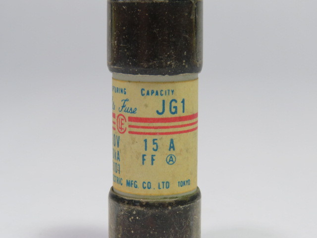 Cello Lite JG1-15A Fuse 15A 600V USED