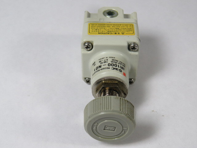 SMC IR1000-N01 Precision Regulator Relief Valve 0.7-30PSI USED