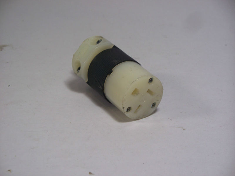 HUBBELL HBL6394CCN PLUG FEMALE 20A 250V USED