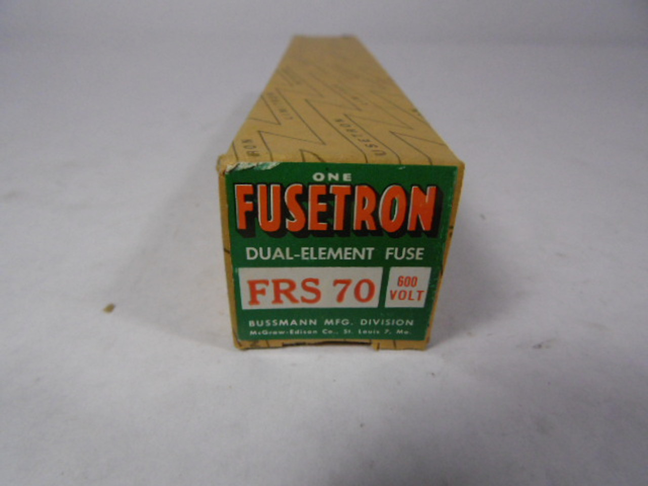 Fusetron FRS-70 Dual Element Time Delay Fuse 70A 600V ! NEW !