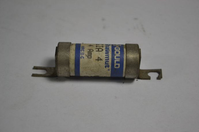 Gould Shawmut GIA4 Fuse 4A 600V USED