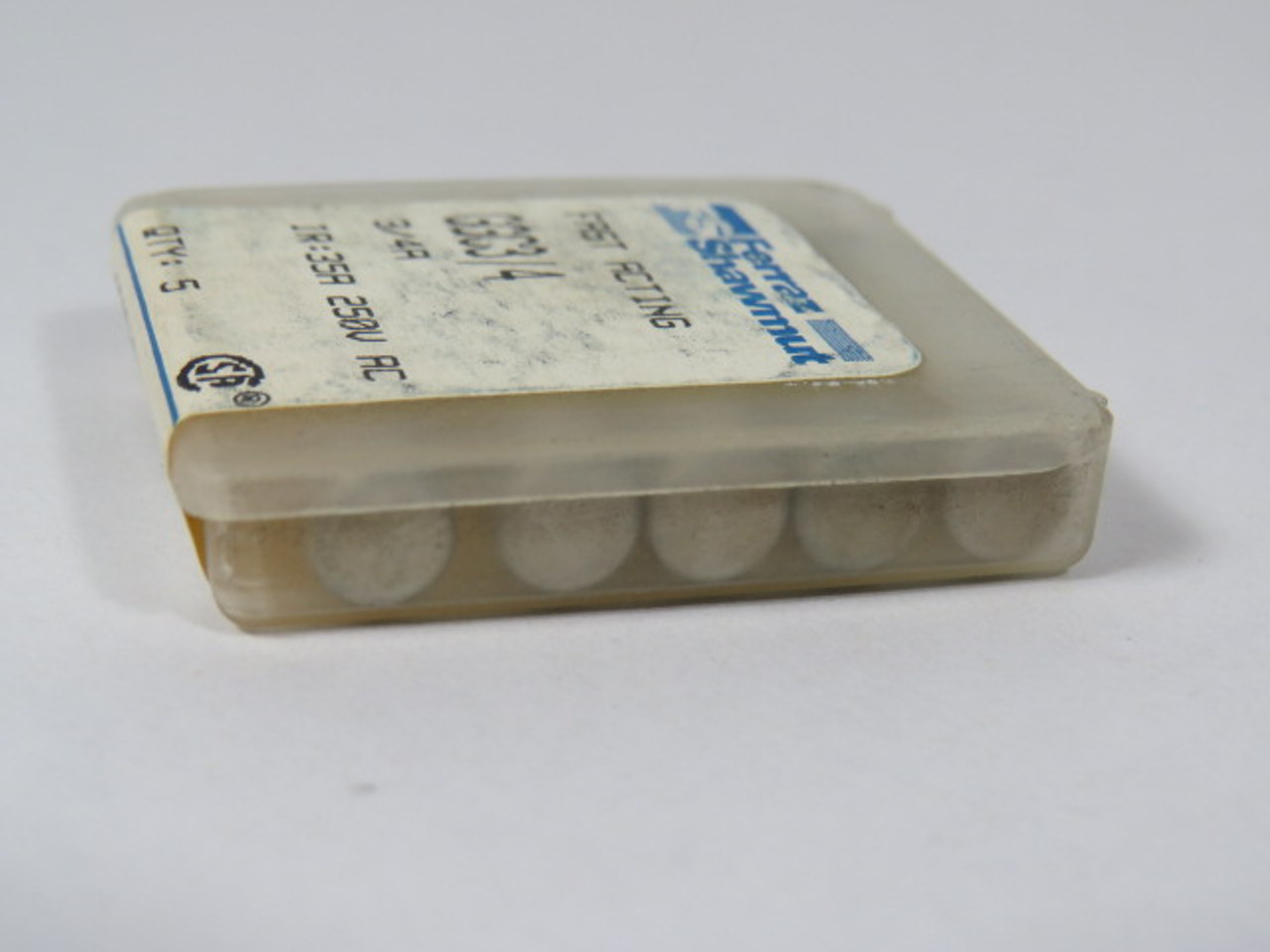 Ferraz Shawmut GGC3/4 Fast Acting Fuse 3/4A 250V Lot of 5 ! NEW !