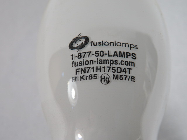 Fusion Lamps FN71H175D4T Metal Halide Lamp 175W M57/E NEW