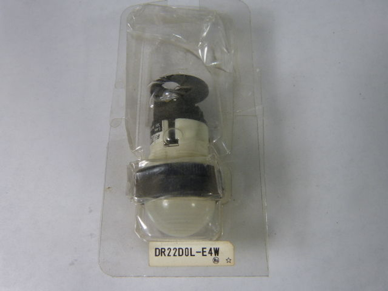 Fuji DR22D0L-E4W Domed Round Pilot Light - White ! NEW !
