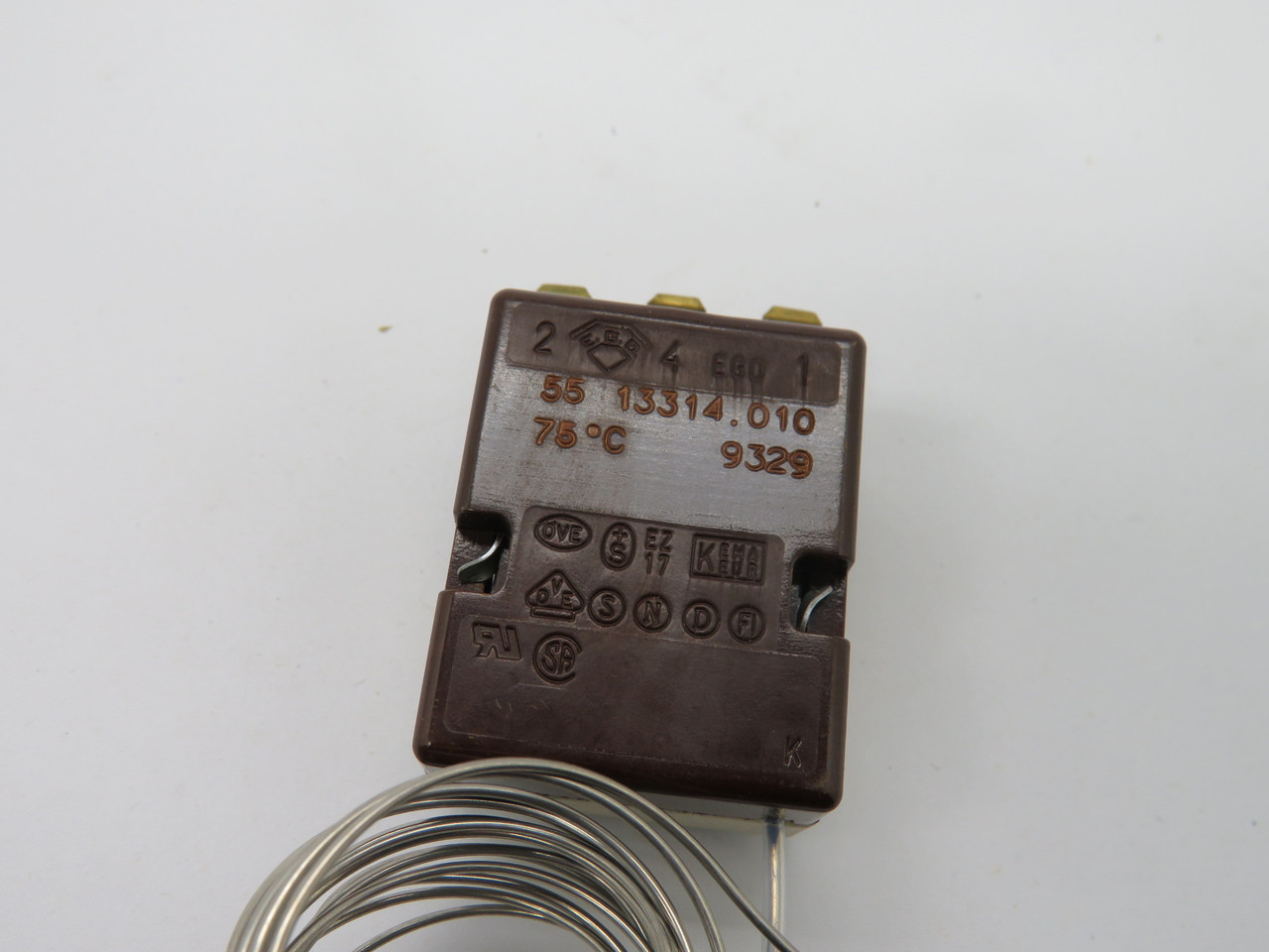 Ego EL-7777 55.13314.010 Thermostat 75-degrees Celsius USED