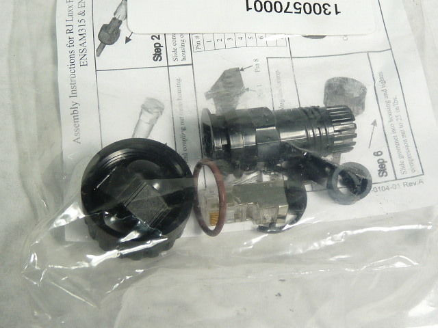 Brad Harrison ENQAM315 1300570001 Modular Plug 8-Pos 1-Port CAT5E RJ45 NWB