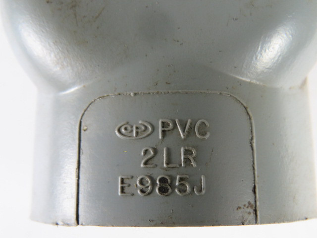 Carlon E985J Conduit Body Type LR 2-1/2" NPT 2-Hole USED