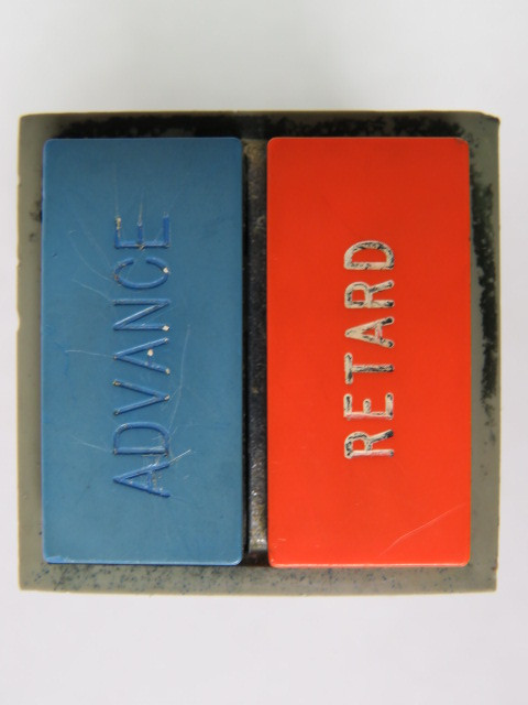 Cutler-Hammer E30AB Push Button 1NO 600V French Blue/Orange Lens USED