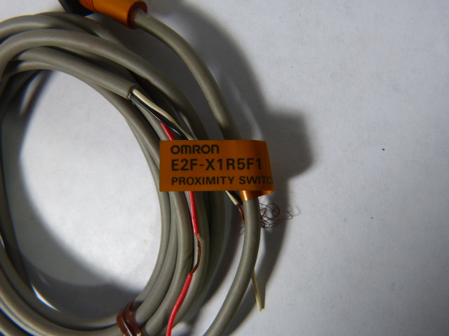 Omron E2F-X1R5F1 Proximity Sensor 10-30VDC 200mA 1.5mm USED