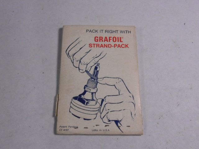 Grafoil CT4187 Strand-Pack Valve Packing ! NEW !