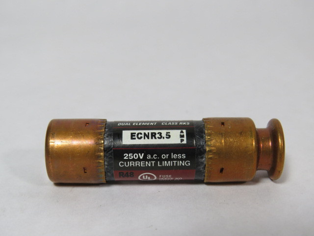 Bullet ECNR3.5 Time Delay Fuse 3.5A 250V USED