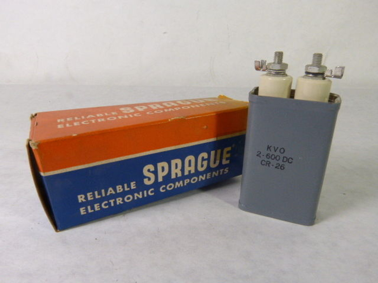 Sprague CR-26 Capacitor 2mf 600WVDC ! NEW !