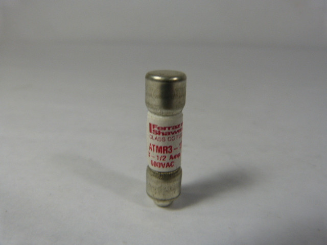 Ferraz Shawmut ATMR3-1/2 Class CC Fuse 3-1/2A USED