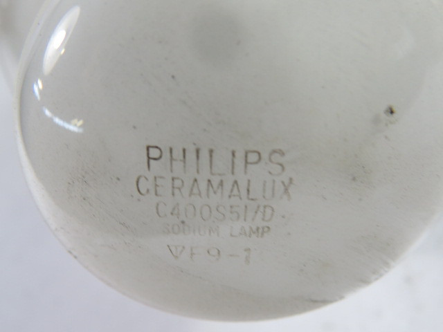 Philips C400S51/D High Pressure Sodium Bulb 400W 100V SHELF WEAR NEW